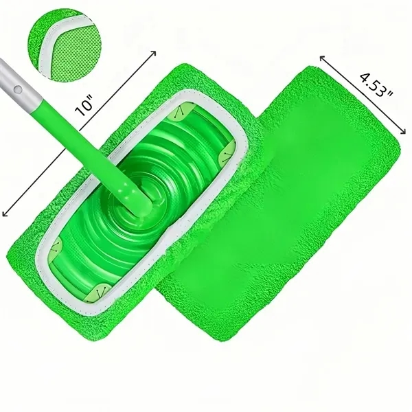 Coral Fleece Mop Pads - Reusable Cleaning Cloths 1