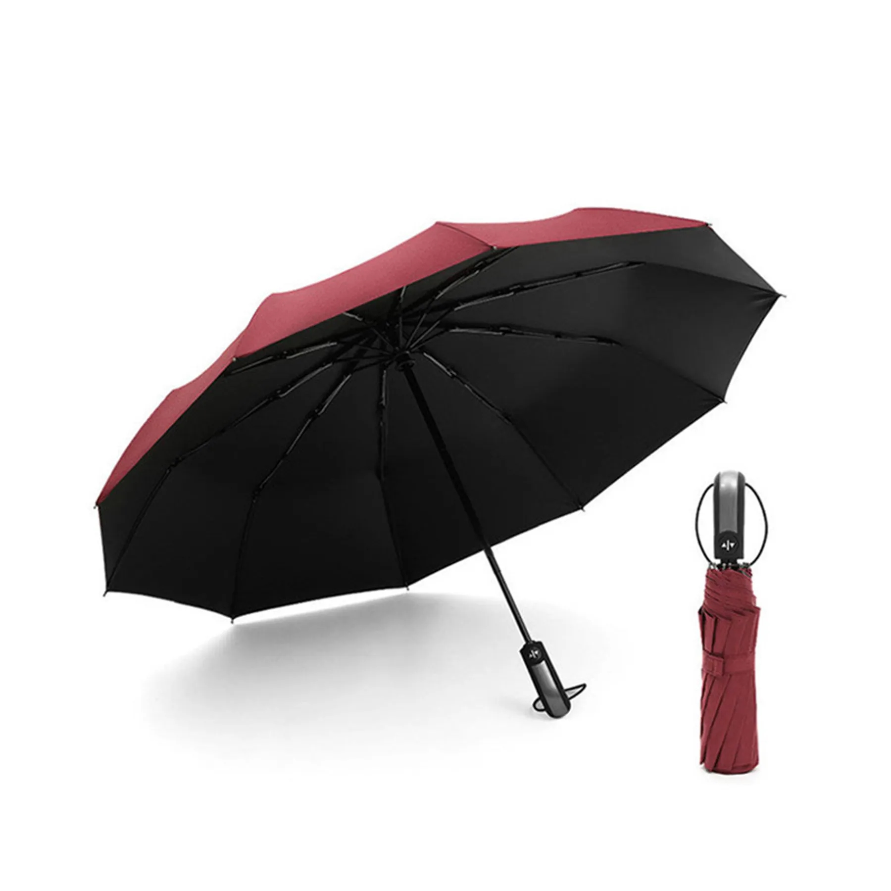 42" Auto Open Folding Umbrella 5