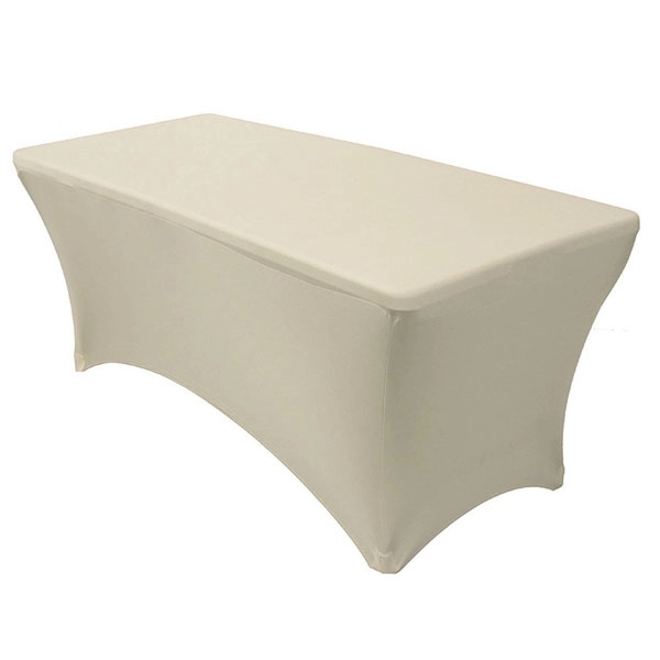 6ft Rectangular Stretch Spandex Tablecloth 5