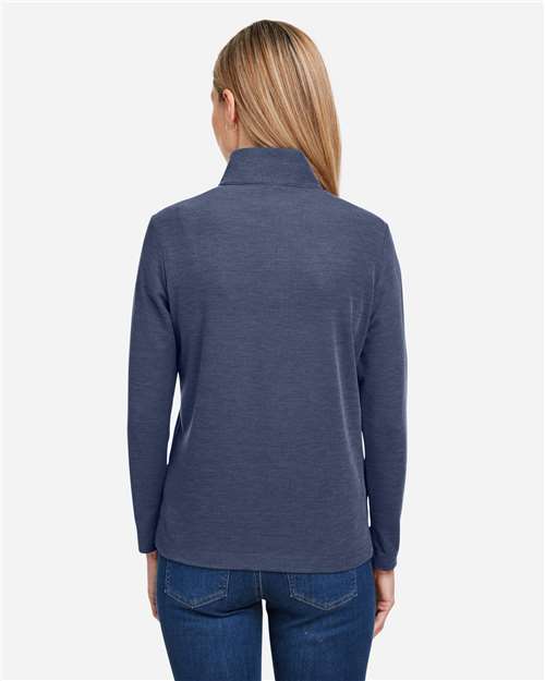 Women's Fusion ChromaSoft™ Pique Quarter-Zip Pullover - CE405W 82