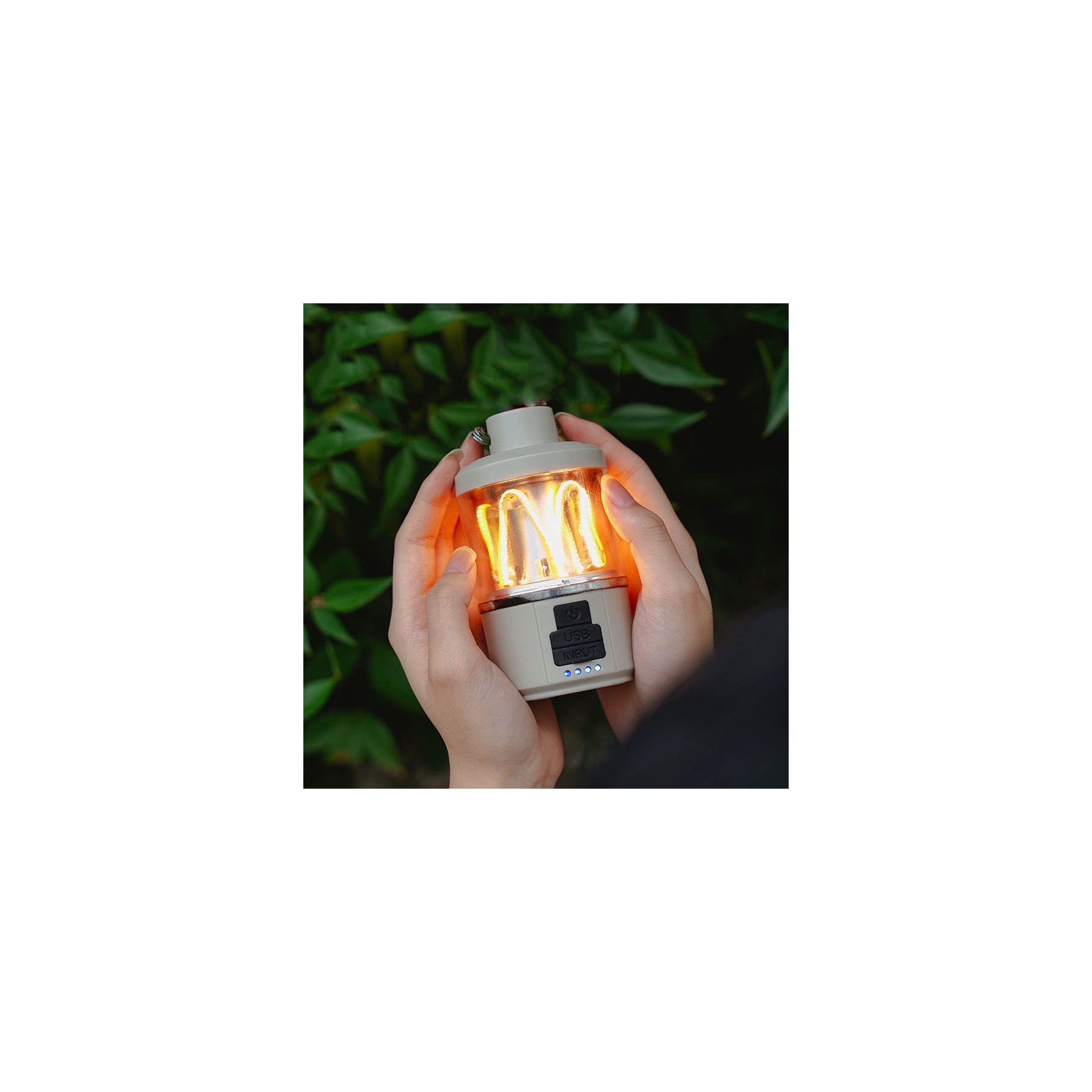 Plastic LED Portable Camping Tent Lamp 2