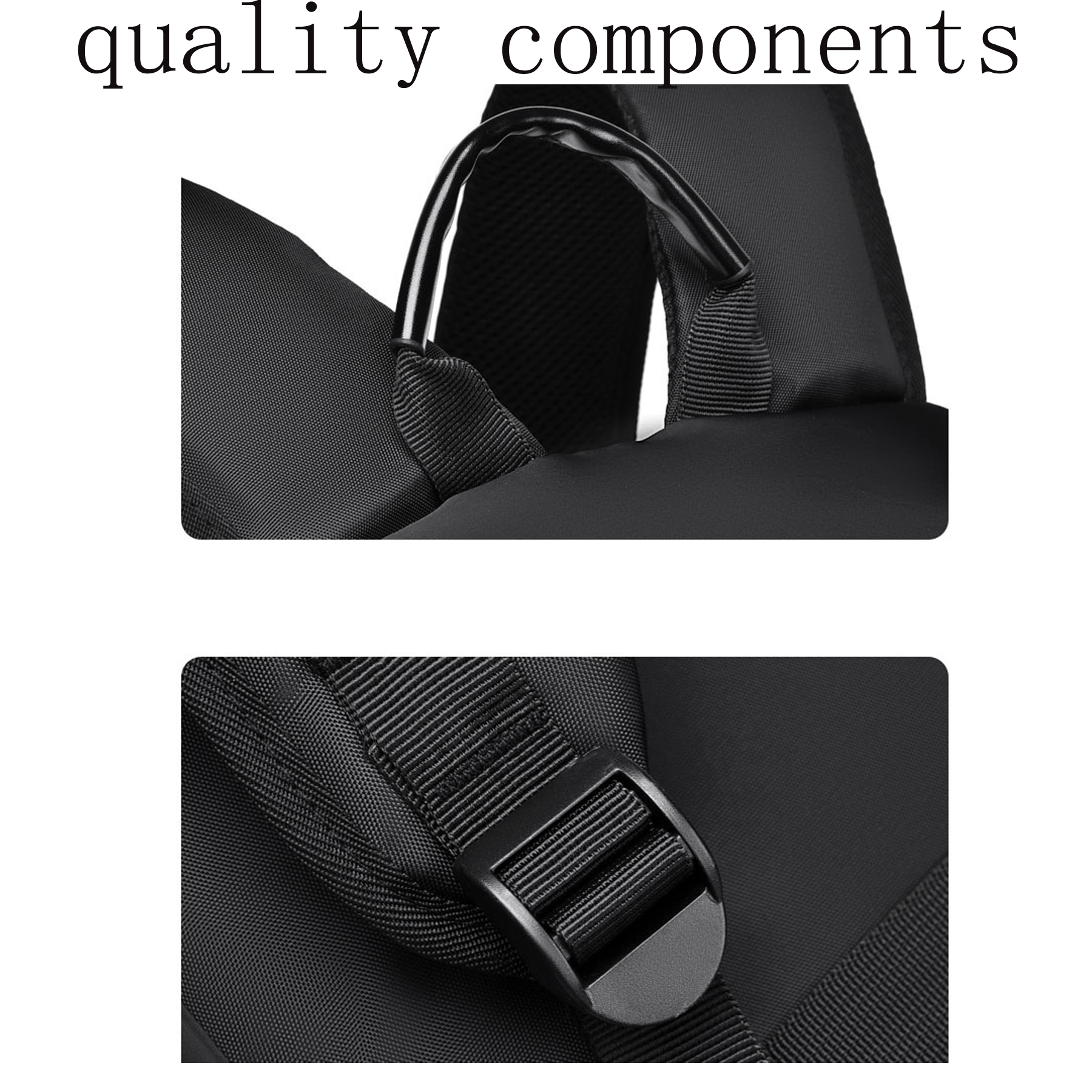 Lightweight Nylon Hiking Travel Backpack 5