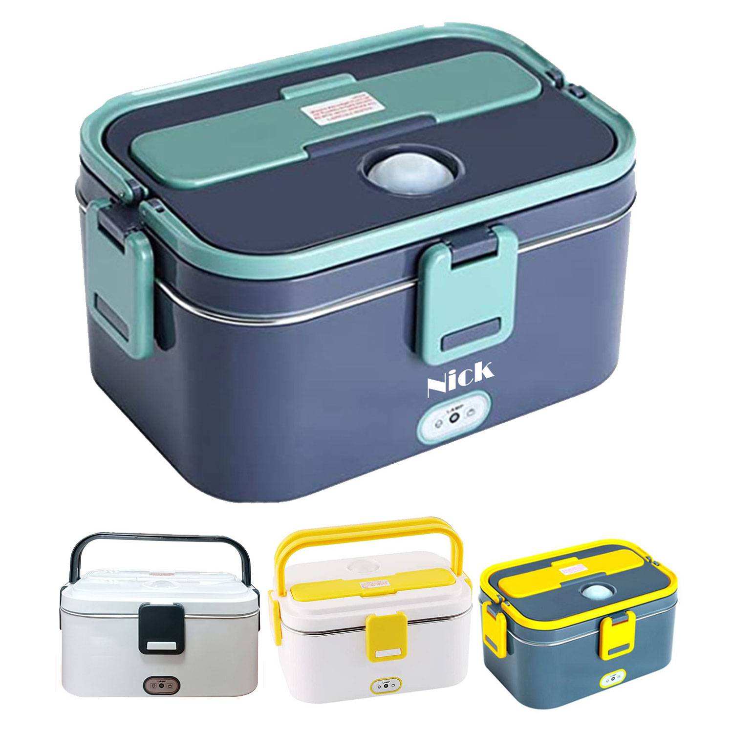 Car and Home Dual-Use Electric Heating Thermal Lunch Box 1