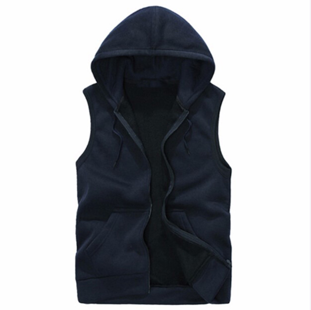 Sleeveless Hood Jacket 5