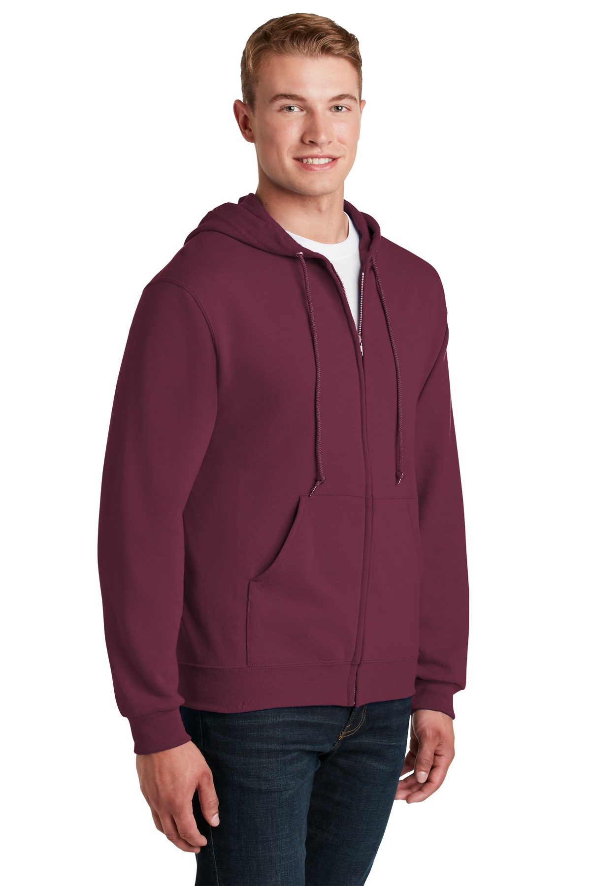 Jerzees® NuBlend Full-Zip Hooded Sweatshirt 45