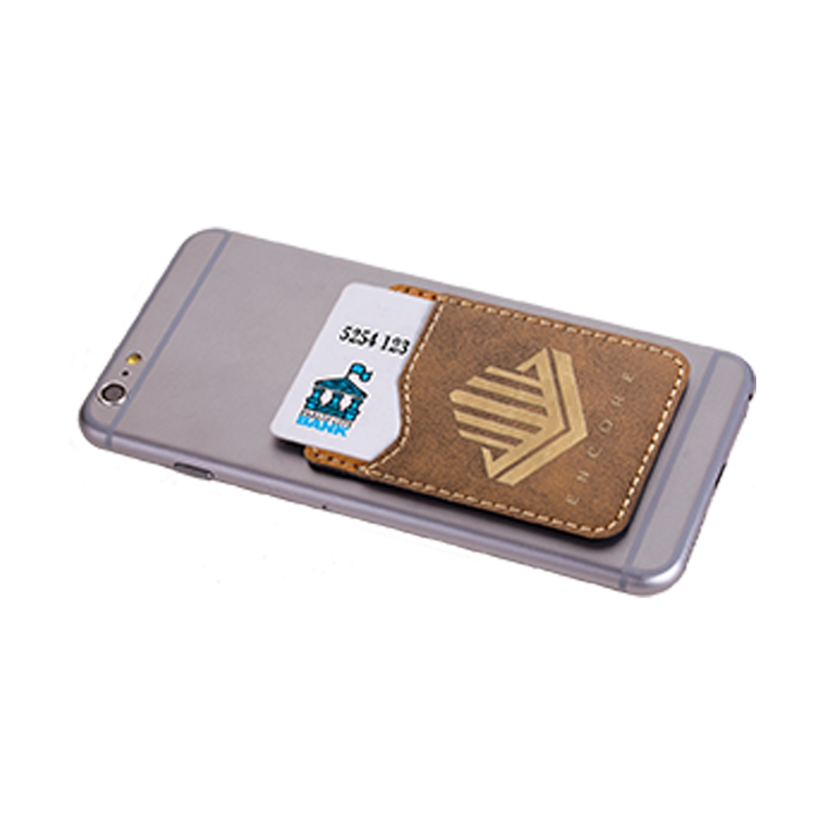 Laser Engraved Leatherette Phone Wallet (2.375"x3.125") 2