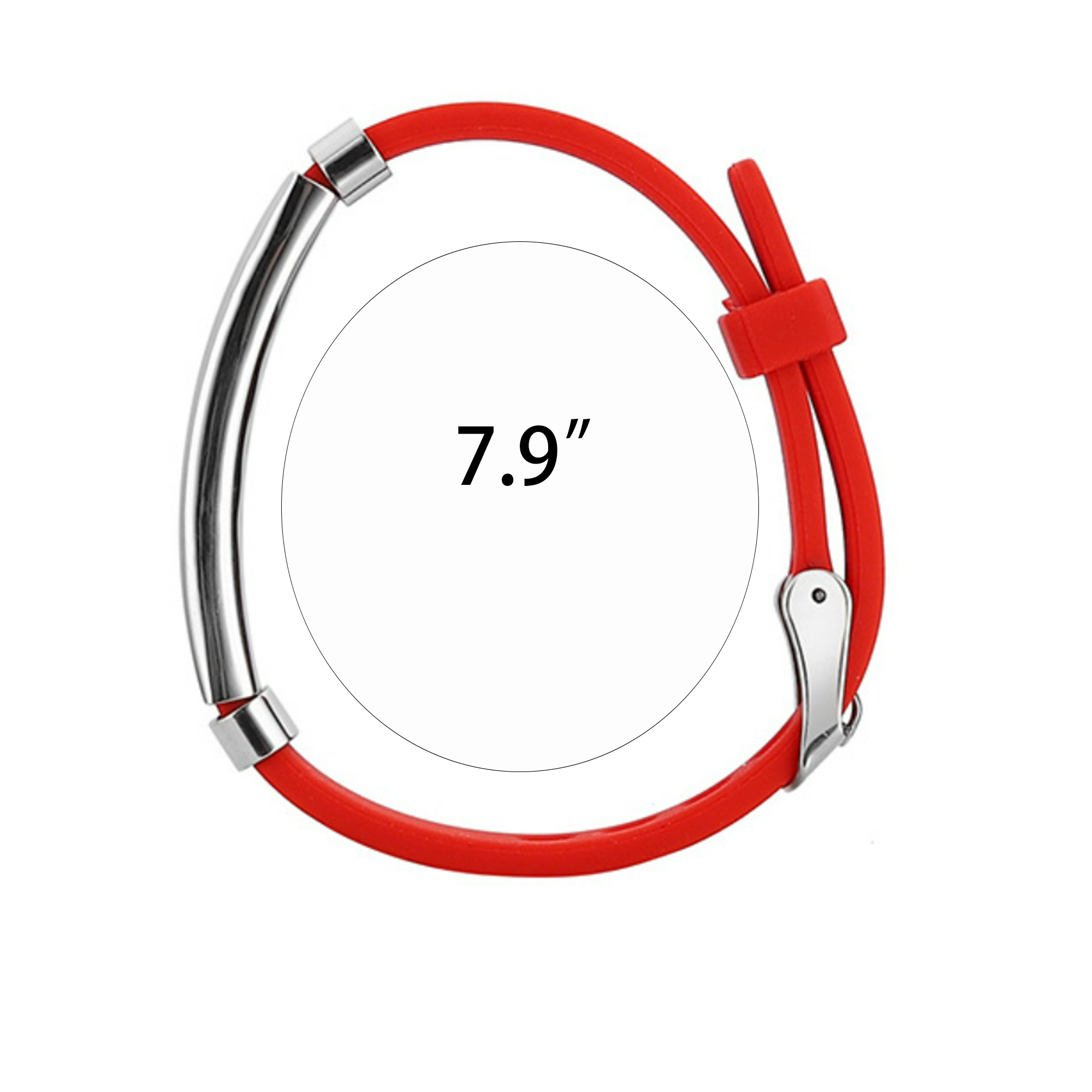 Stylish Glossy Silicone Bracelet 2