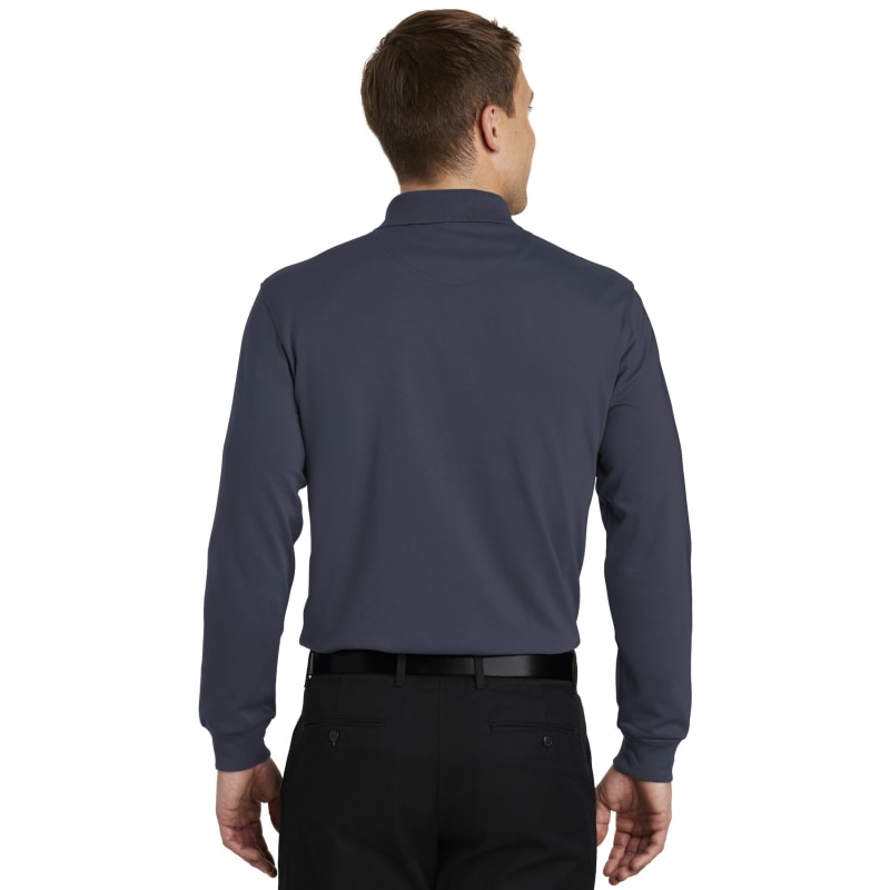 Port Authority Rapid Dry Long Sleeve Polo. 11
