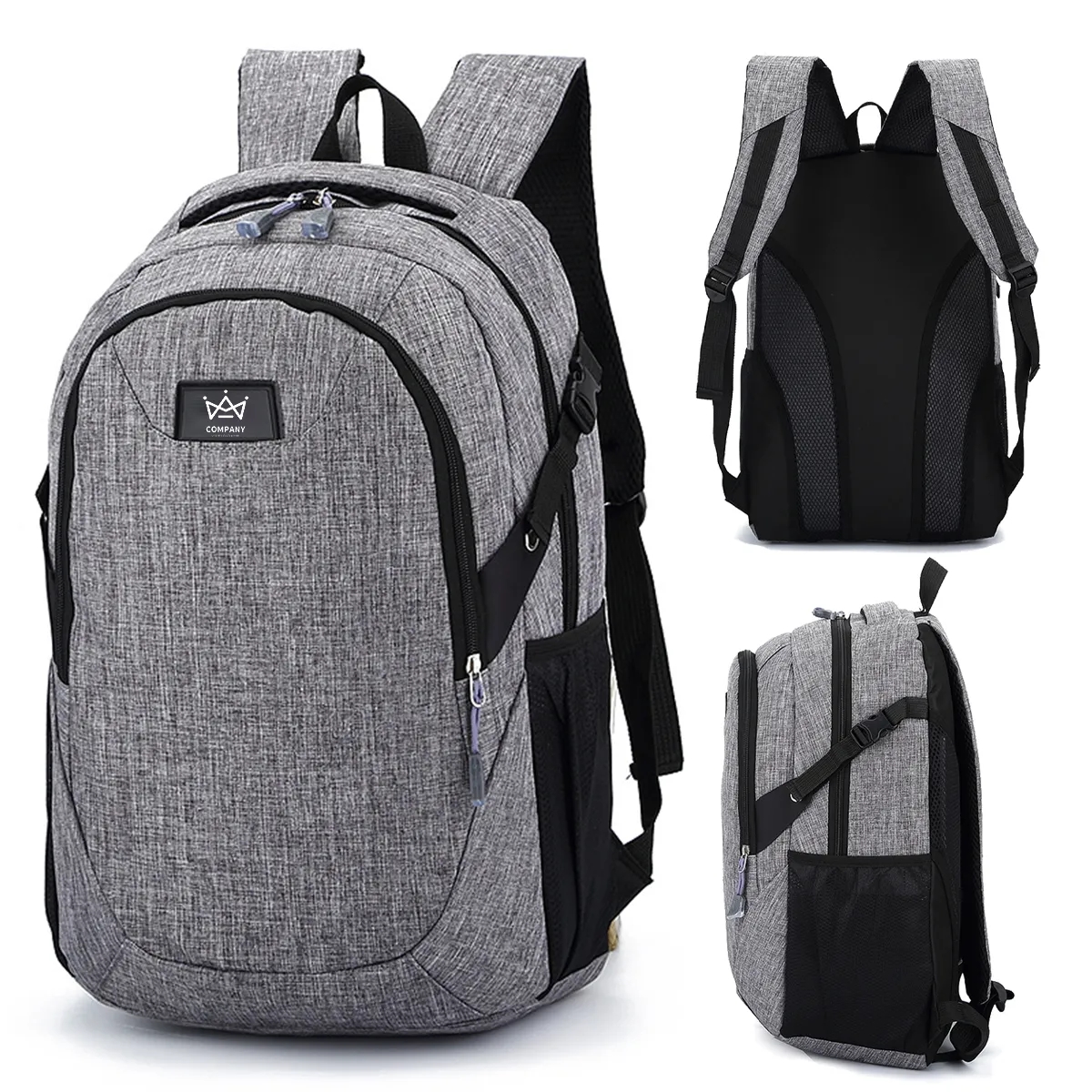 Hiking Oxford Casual Laptop Backpack Travel Bag 3