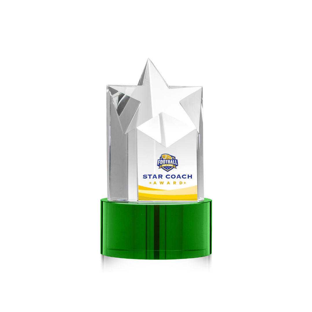 Berkeley VividPrint™ Award on Marvel Base - Green 5