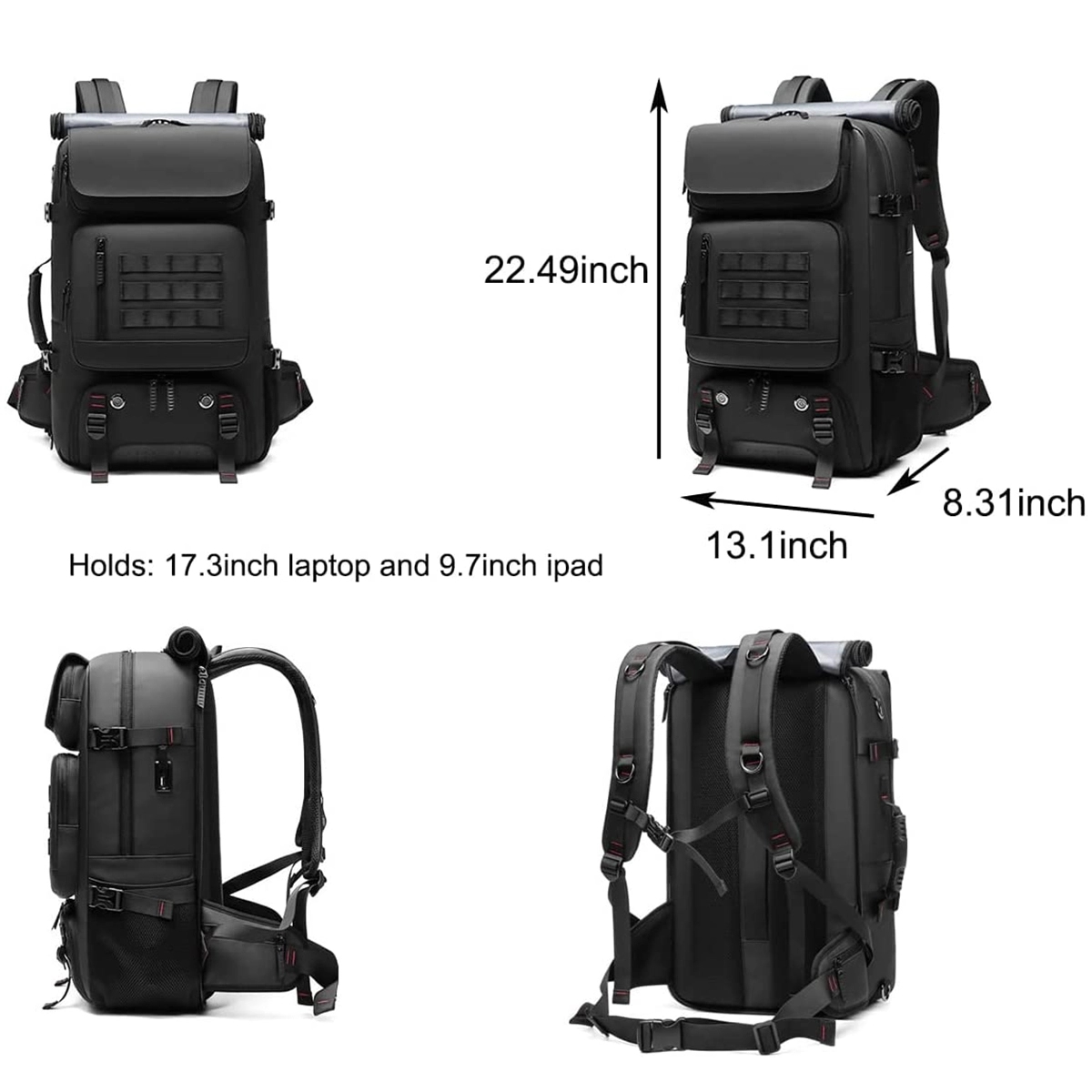 50L Laptop Travel Backpack 5
