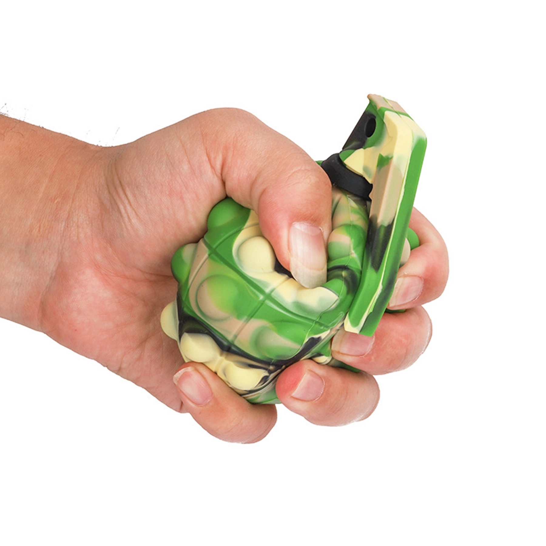 Grenade Shaped Push Pop Bubble Anti Stress Ball 2