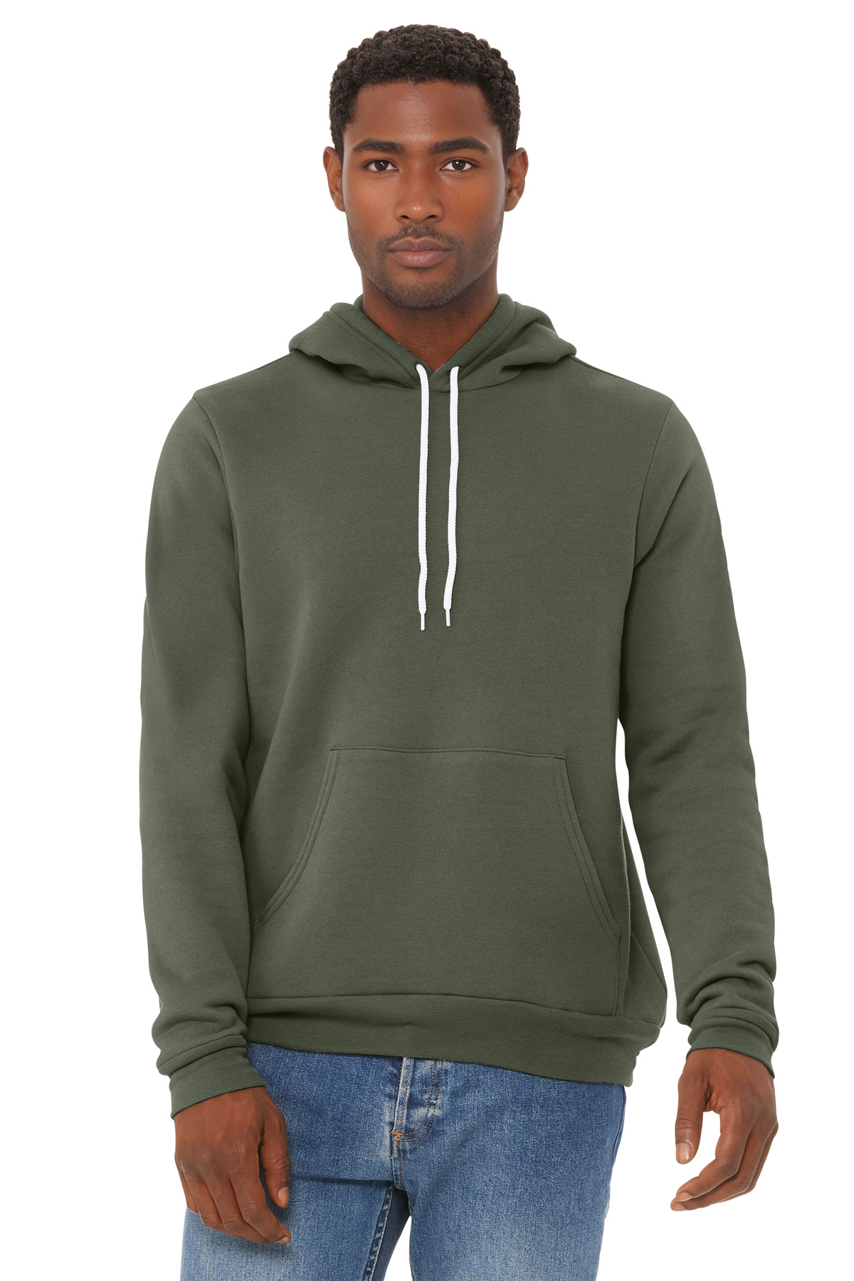 BELLA+CANVAS Unisex Sponge Fleece Pullover Hoodie. BC3719 45
