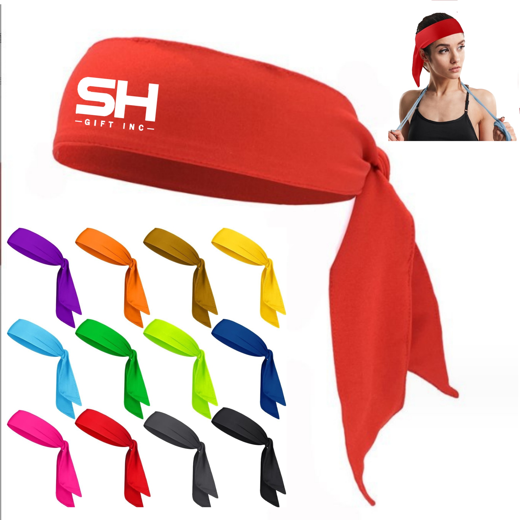 Sport Tie Headbands 4