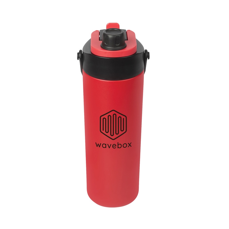 Calverton 22 oz. Double Wall Recycled Stainless Steel Water Bottle, custom water bottle with logo imprint 34