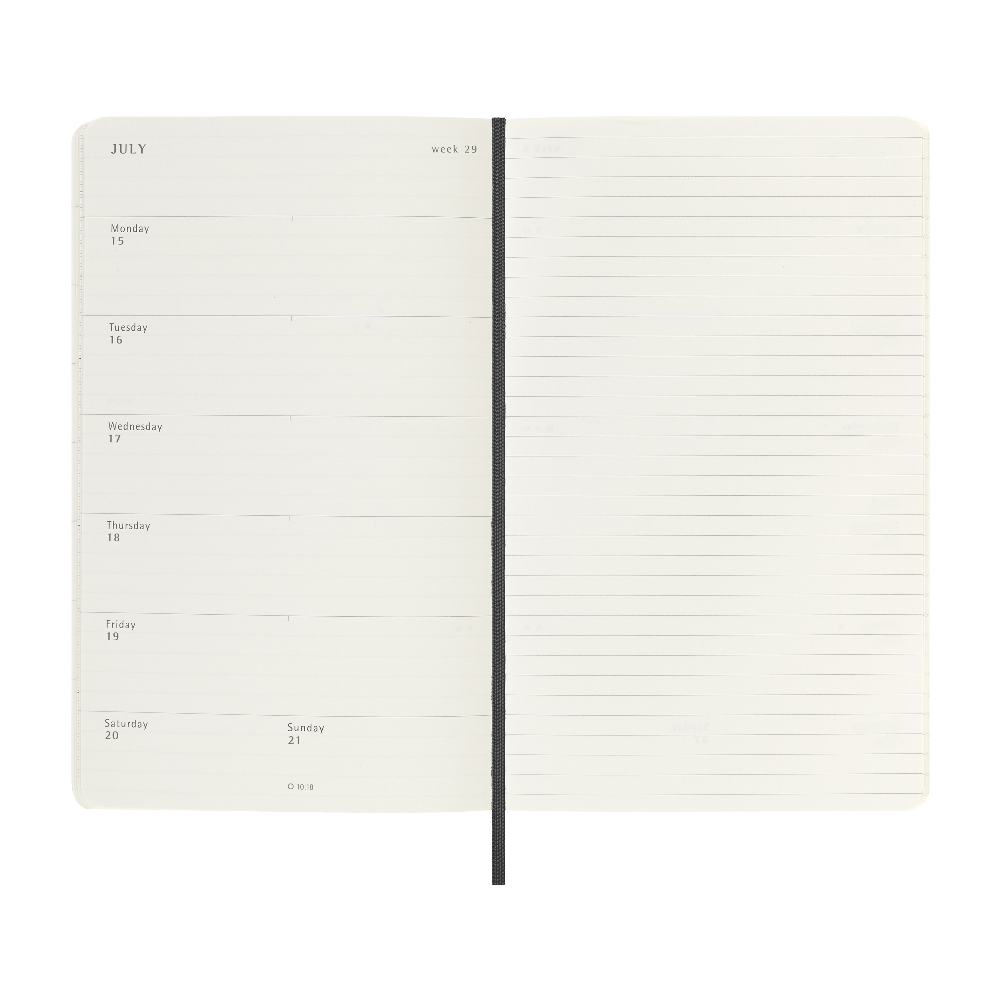 Soft Cover Large 18 Month Weekly 2024-2025 Planner