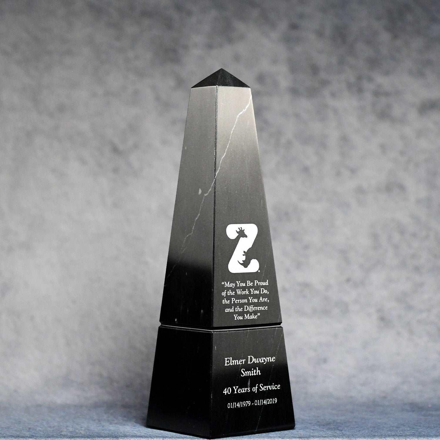 Black Marble Obelisk 3