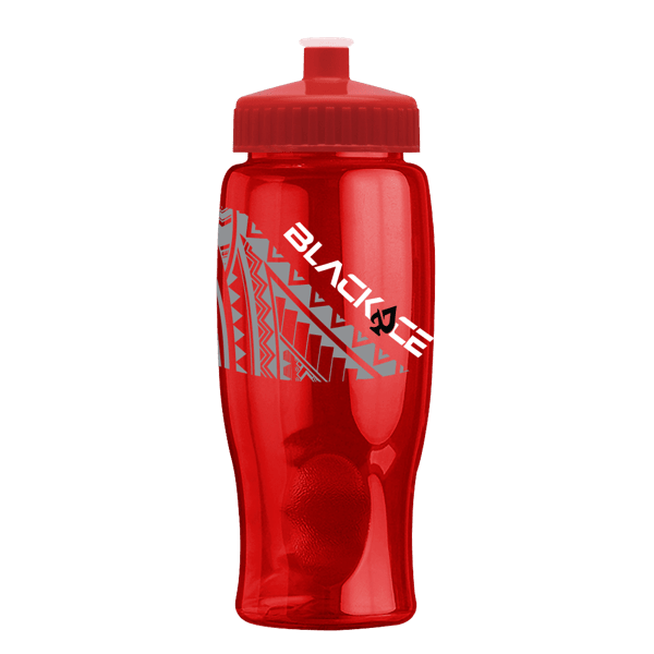 Rotation 27oz Transparent Contour Bottle w/Push-Pull Lid 63
