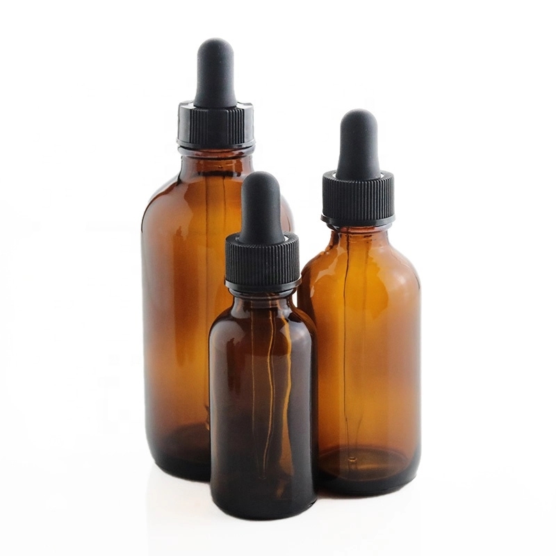 2OZ Amber Glass Essential Oil Bottle 3