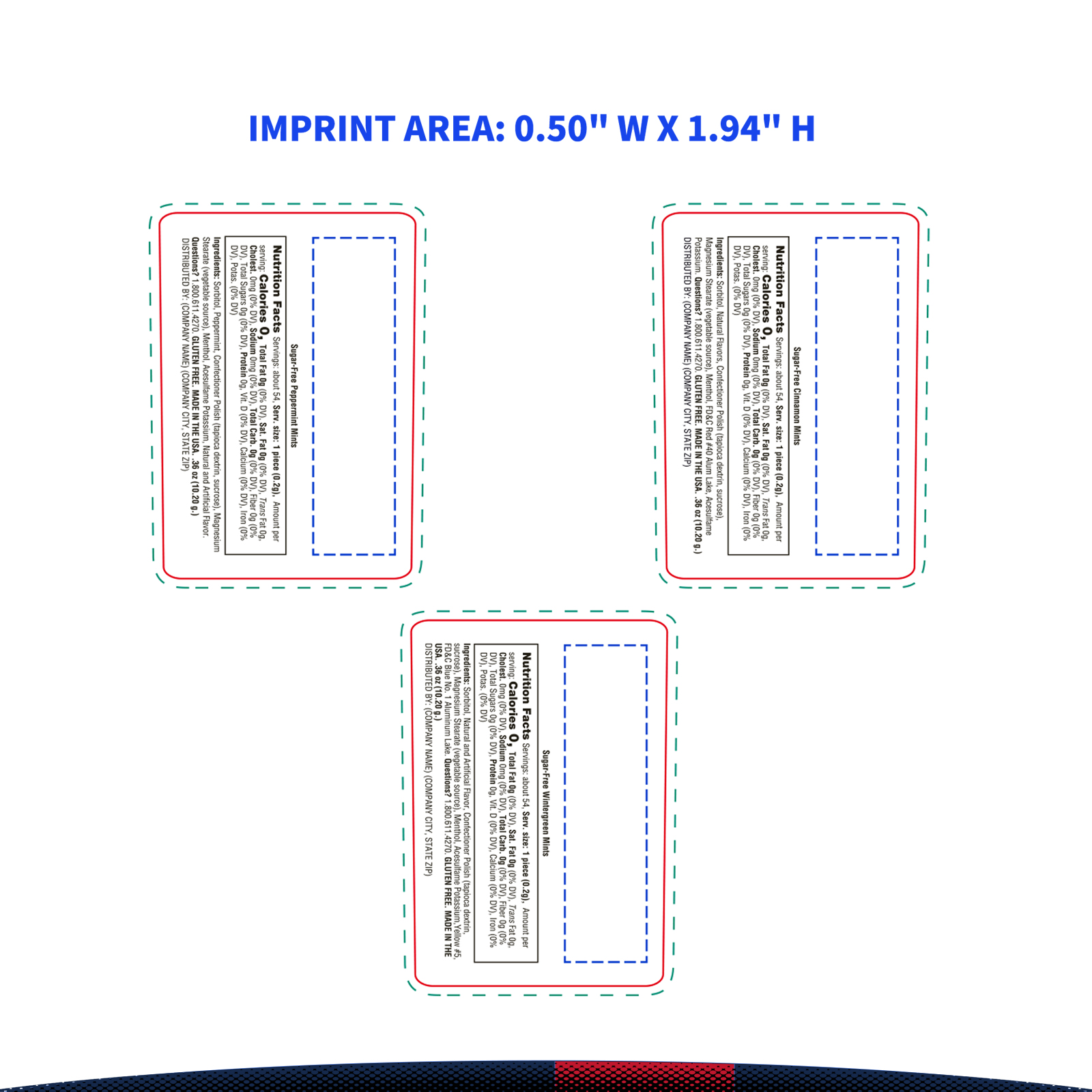 Leyre Flip-Top Duo Sugar Free Mints With SPF 15 Lip Balm 4