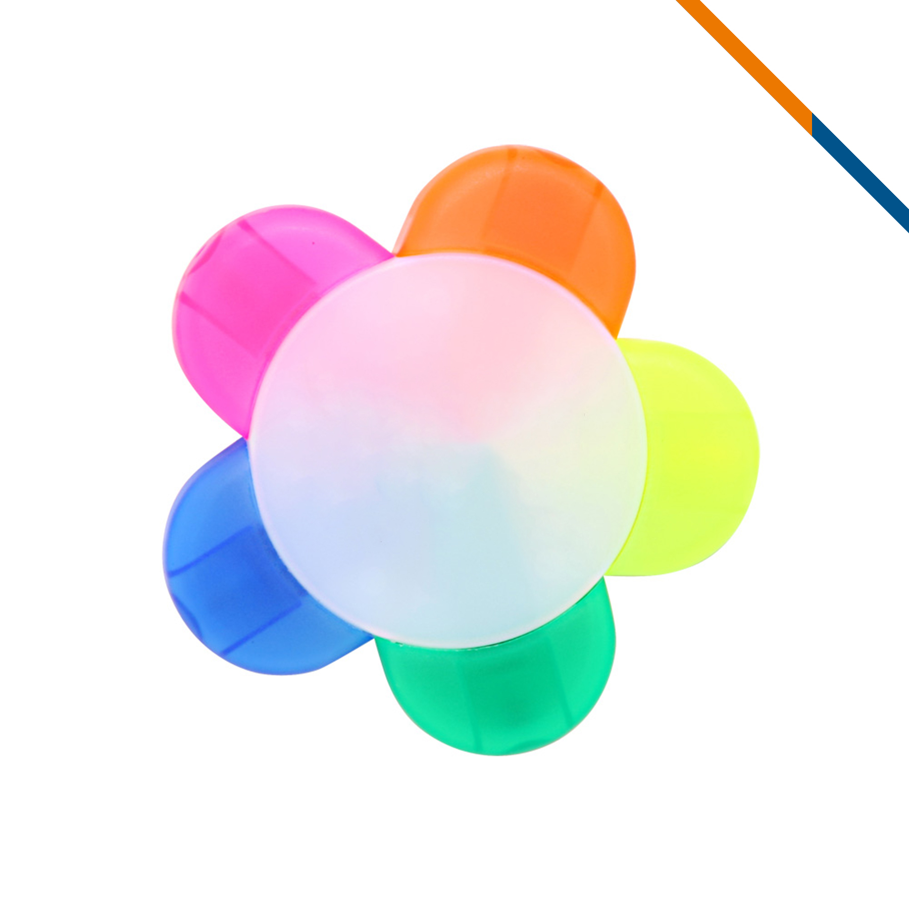 Kabrick Flower Multi-Color Highlighters 5
