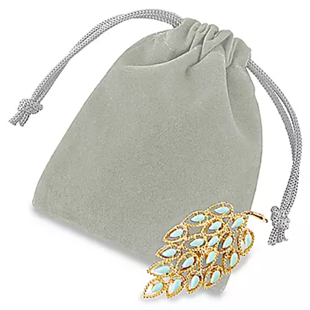 3" x 4" DELUXE VELVET DRAWSTRING POUCH. 11