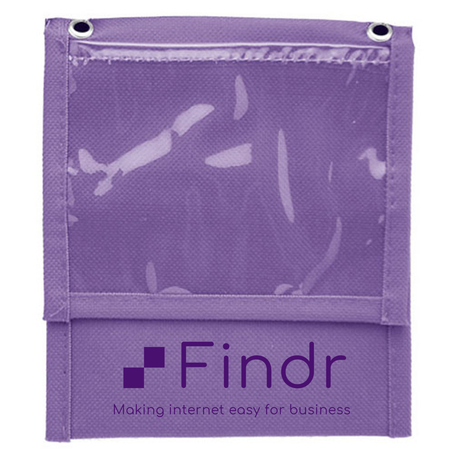 Adjustable Lanyard Neck Wallet - 6.00" x 5.25"