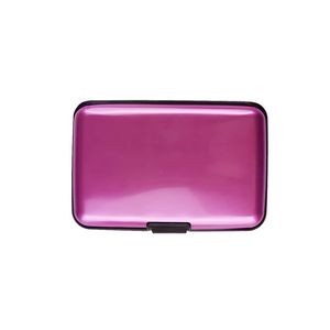 Sleek Aluminum Credit Card Case With Snap Closure 14