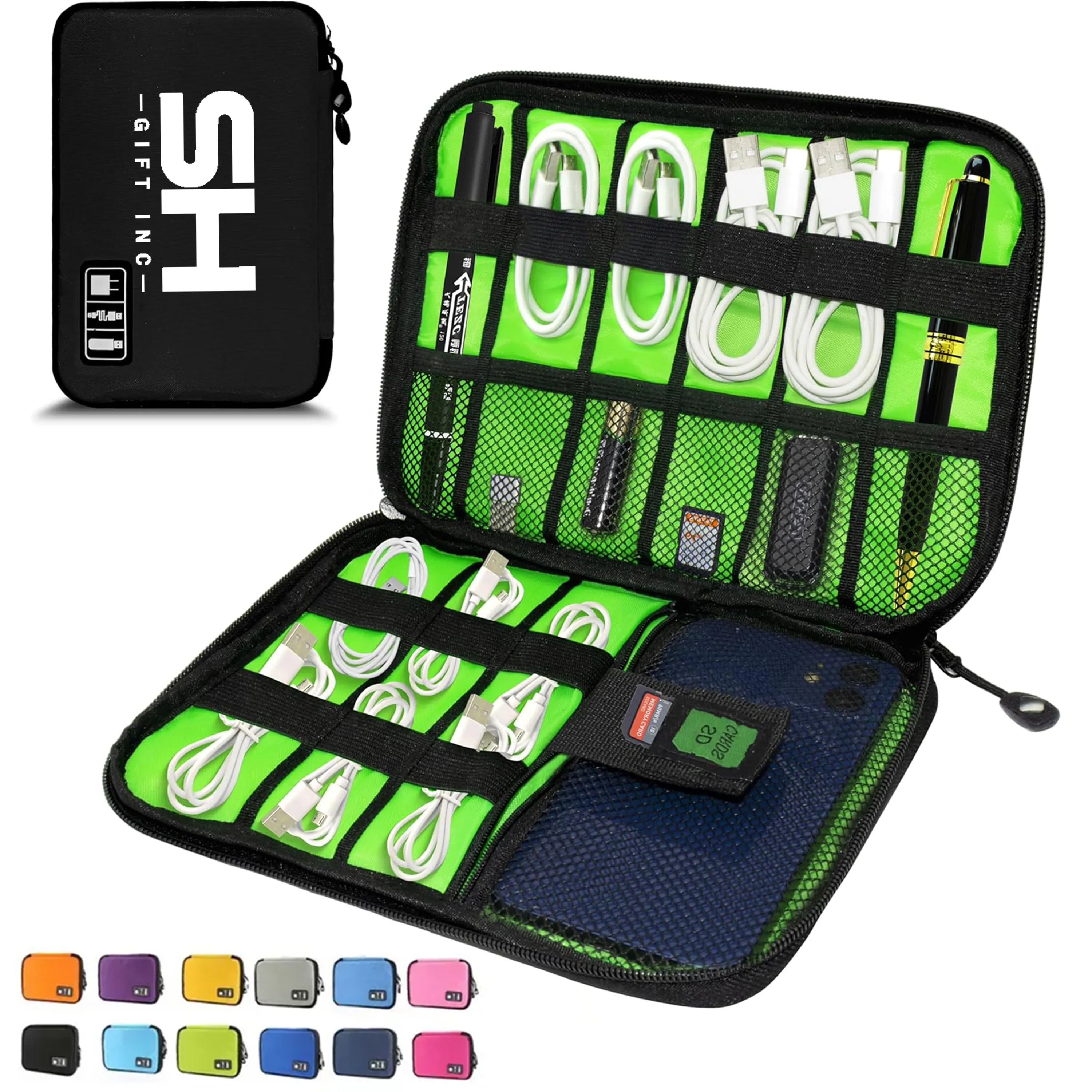 Portable Travel Cable Organizer 2