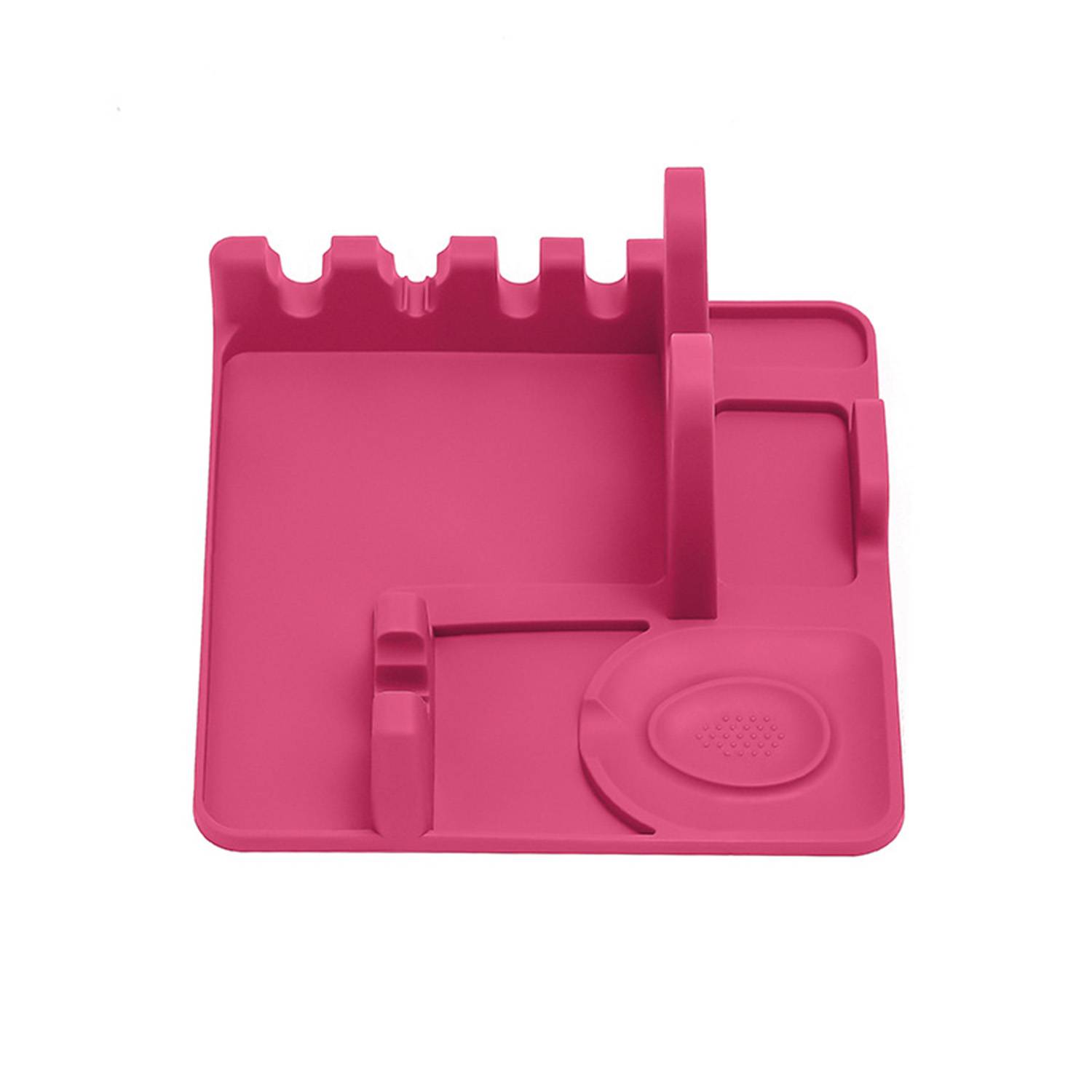 Silicone pot lid spatula rack 4