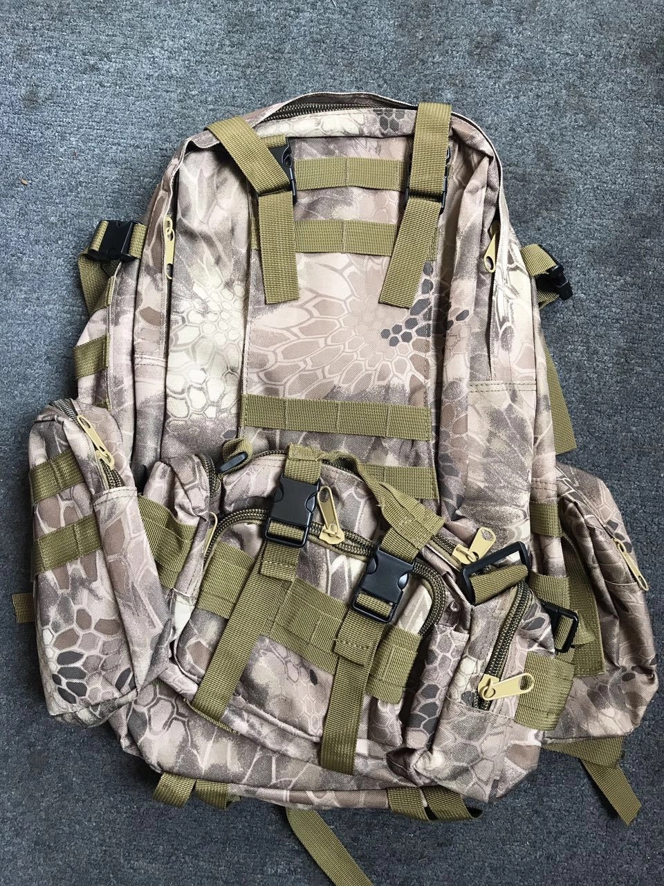 Combination Camouflage Mountaineering Bag 16
