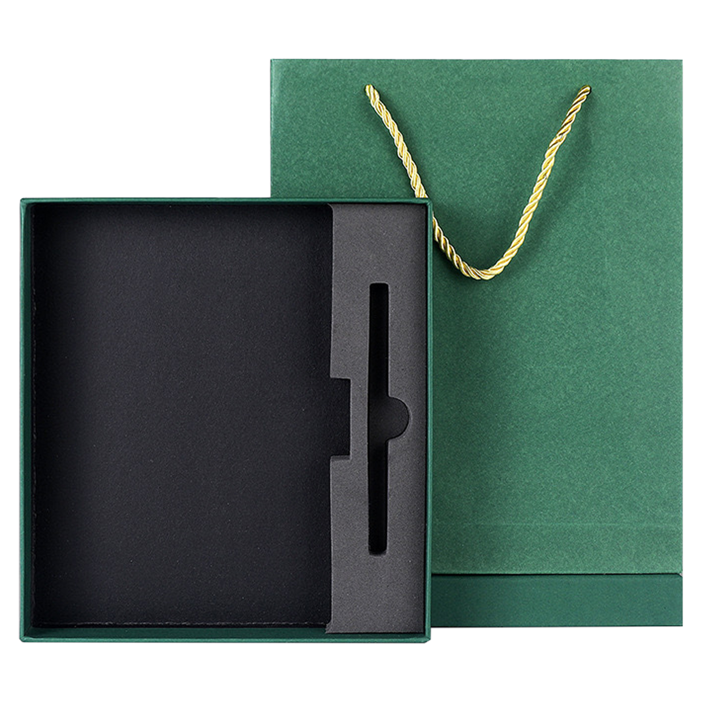Faux Leather Business Notebook Gift Box And Bag 8
