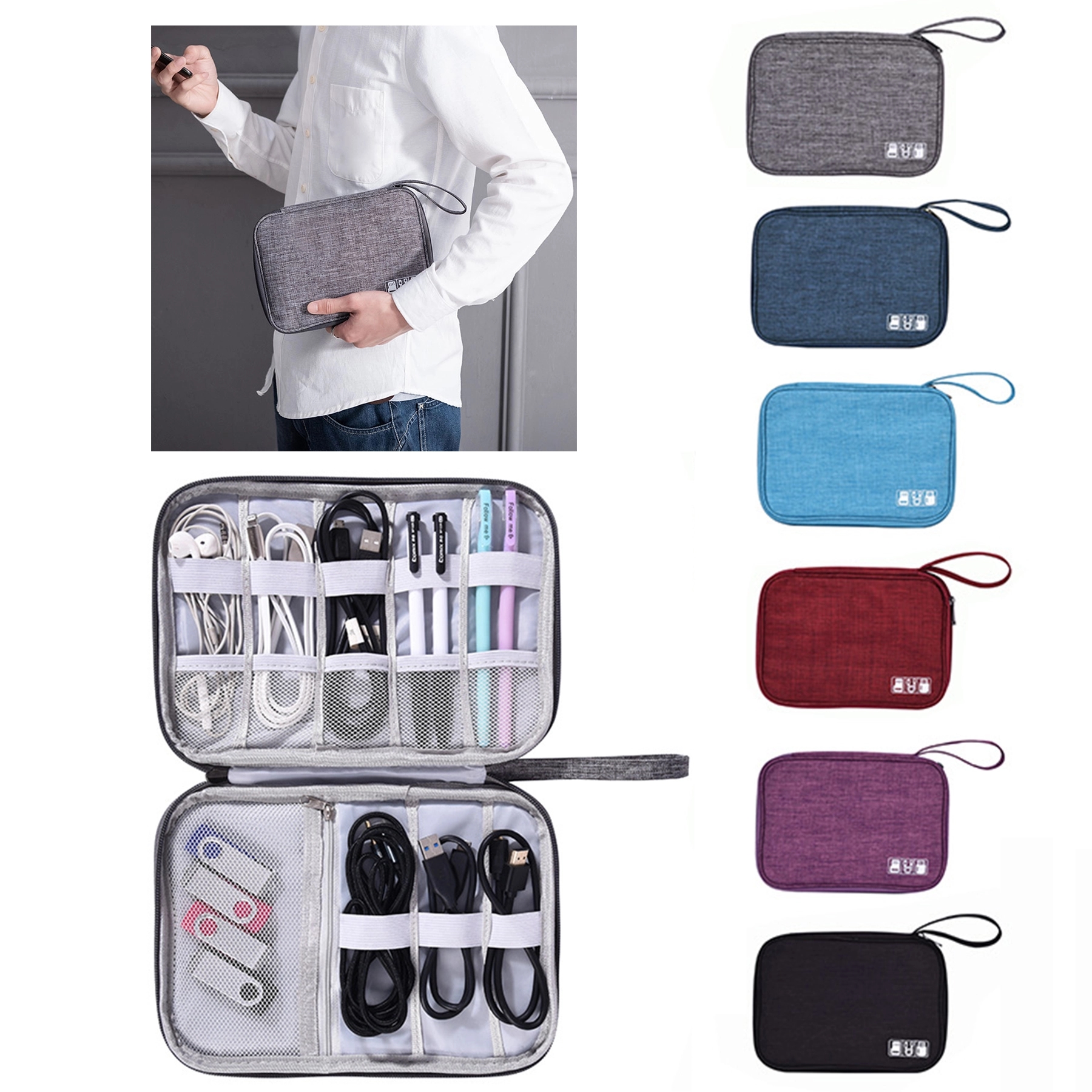 Tech Electronic Accessories Organizer Bag 4