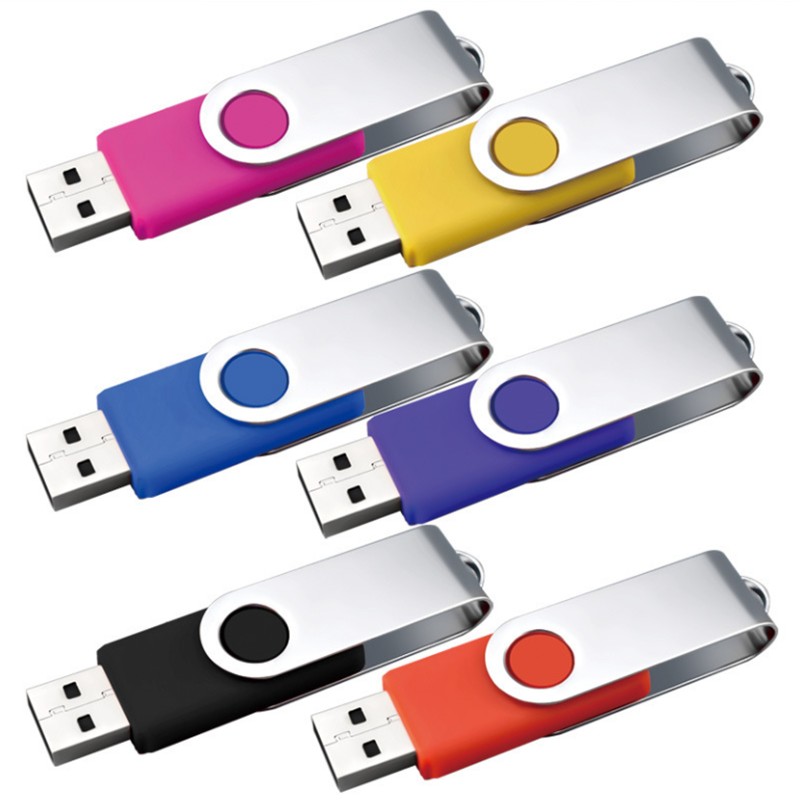 Rotary Telescopic Metal USB Flash Drive 6