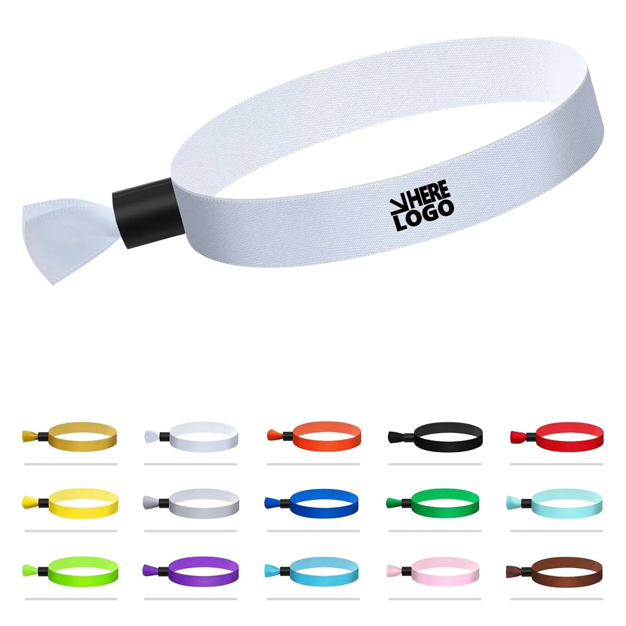 Disposable Cloth Wristbands For Events 2