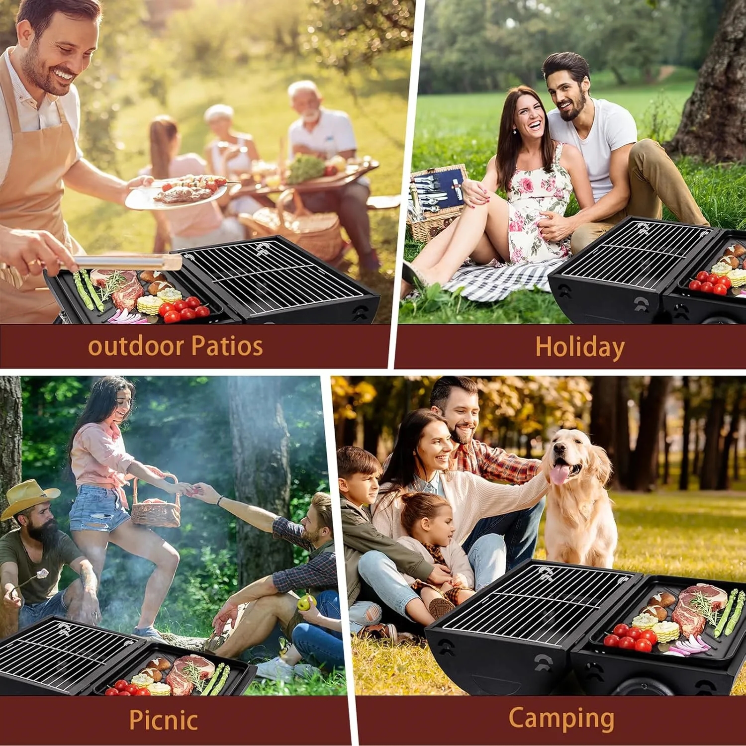 Portable Charcoal Grill 8