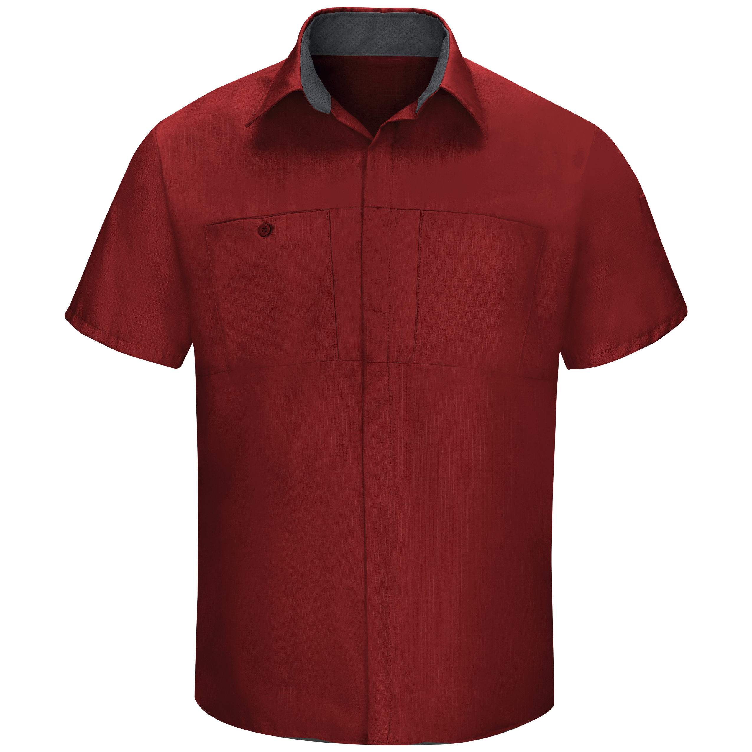 Red Kap® Men's Short Sleeve Performance Plus Shop Shirt With Oilblok Technology 8