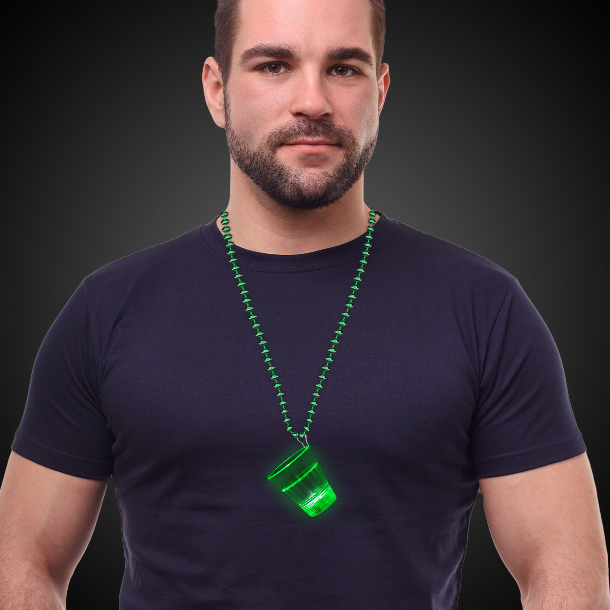 Jade LED 2oz Shot Glass Medallion 5