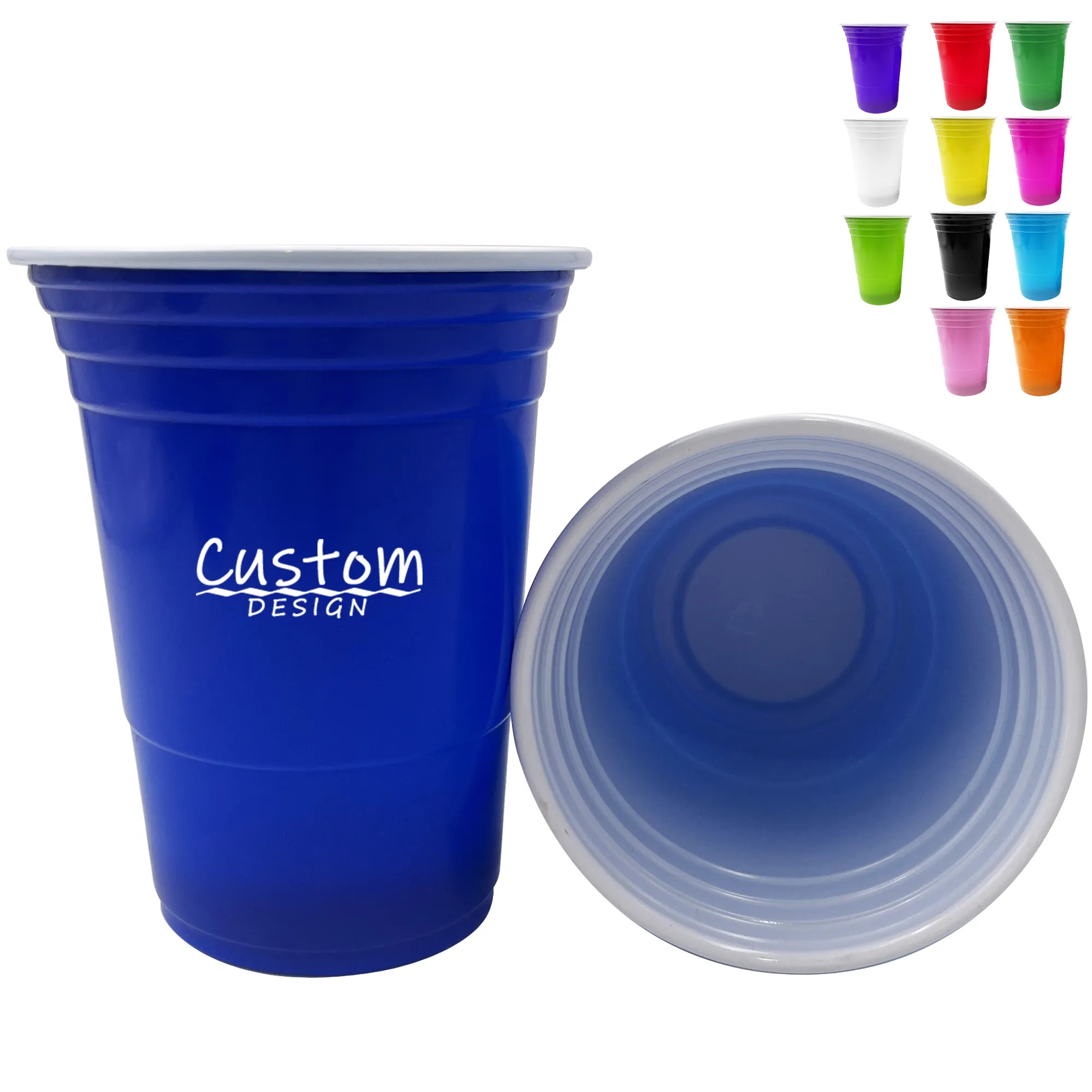 16 Oz Disposable Plastic Stadium Party Cup 2