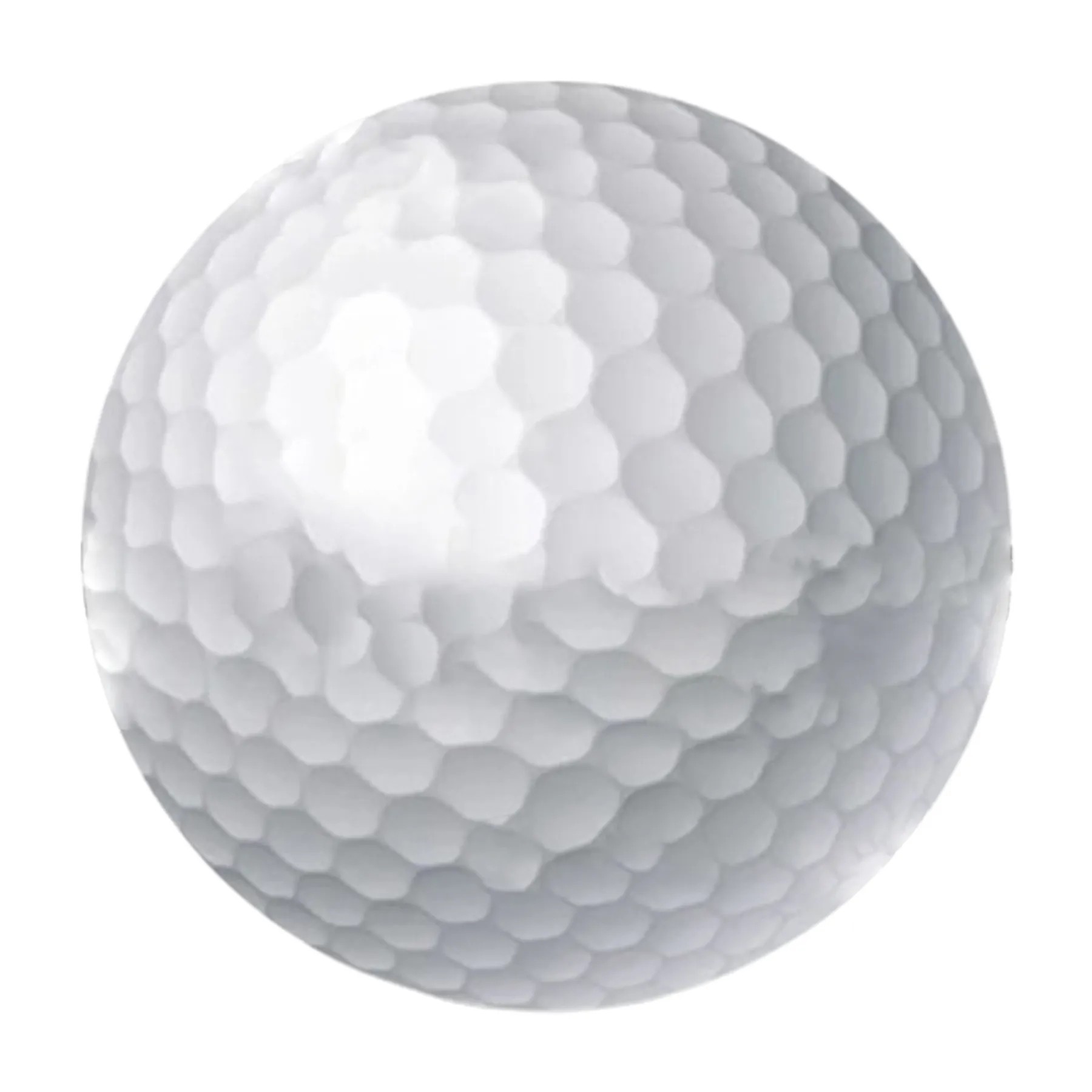 2-Layer Construction White Golf Ball 2