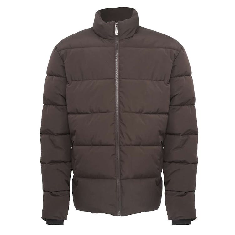 Men's Puffer Jackets Brown S-2XL 2
