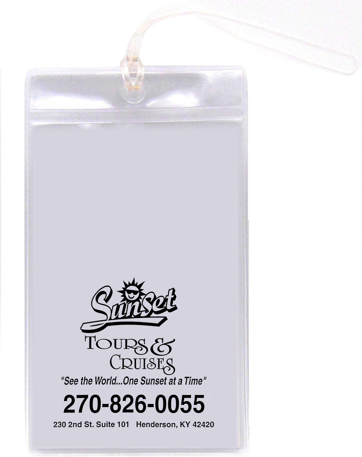 Cruise Vinyl Luggage Tag 2
