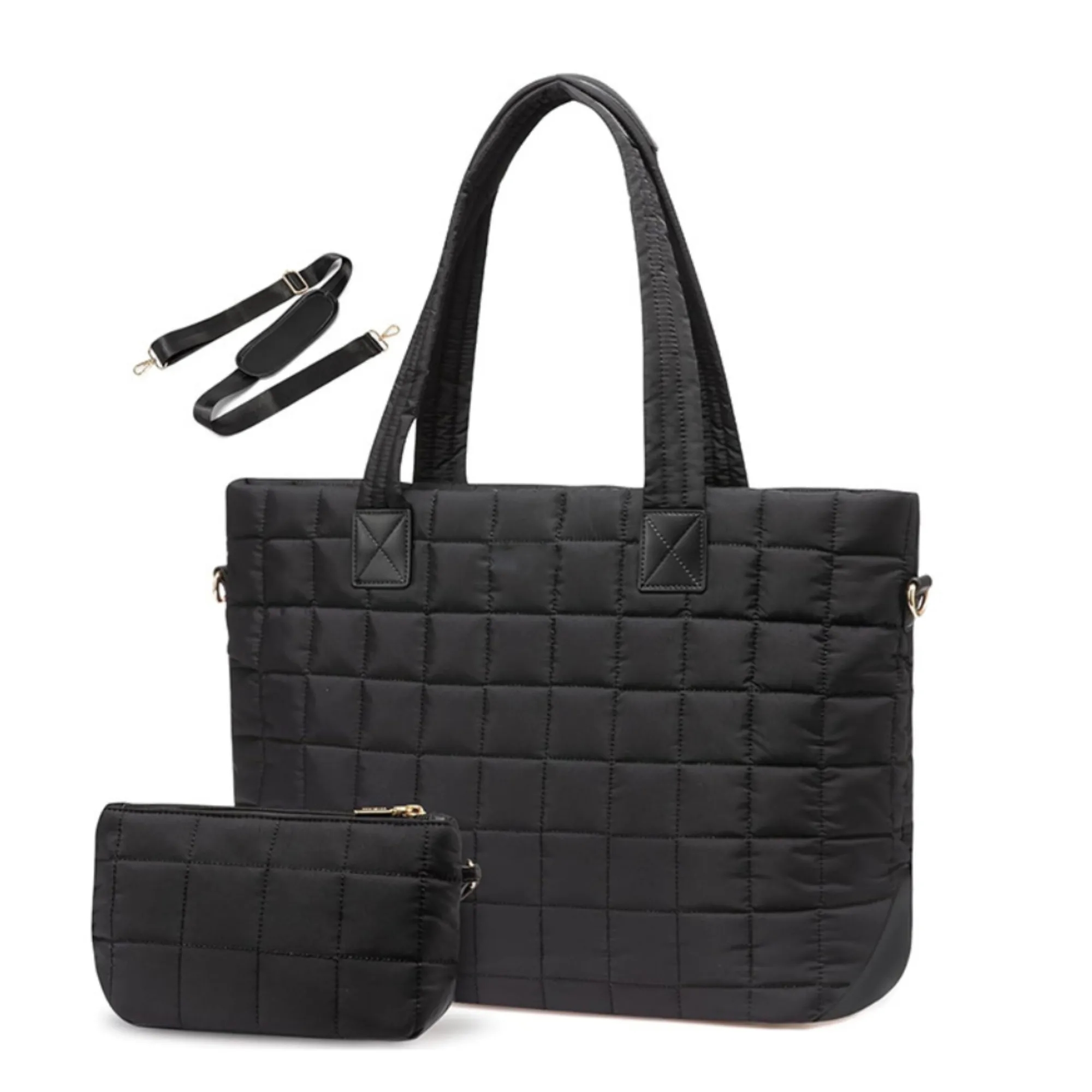 Women's Quilted Work Tote 4