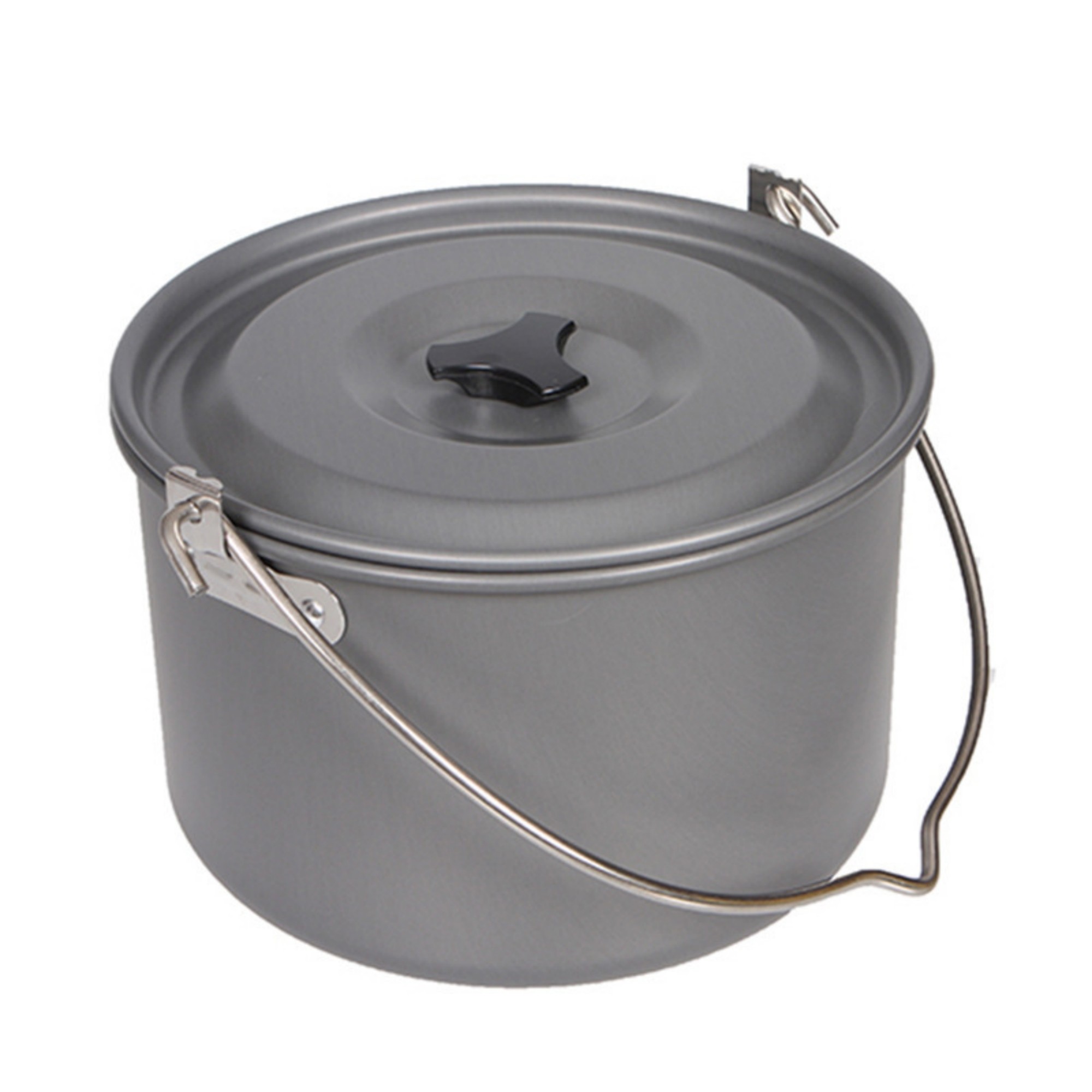 Big Hanging Pot With Lid 4
