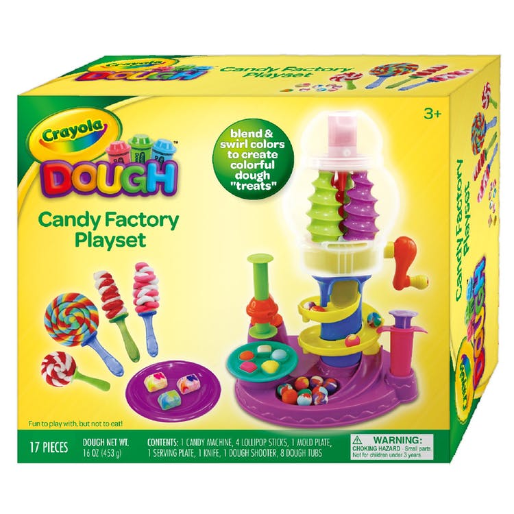 Crayola Dough Candy Factory Playset - Non-toxic Ages 3+ 1