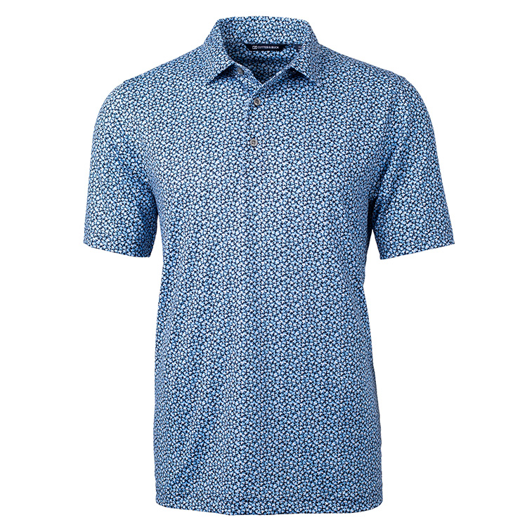 Cutter and Buck Pike Magnolia Print Stretch Polo 4