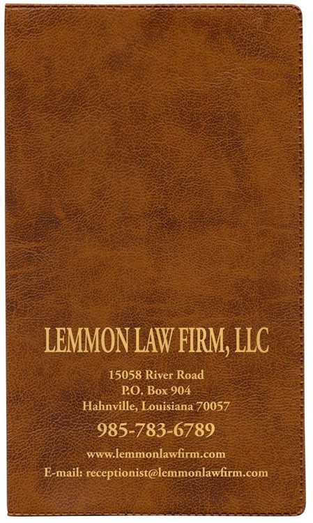 Executive Vinyl Monthly Pocket Planner 5