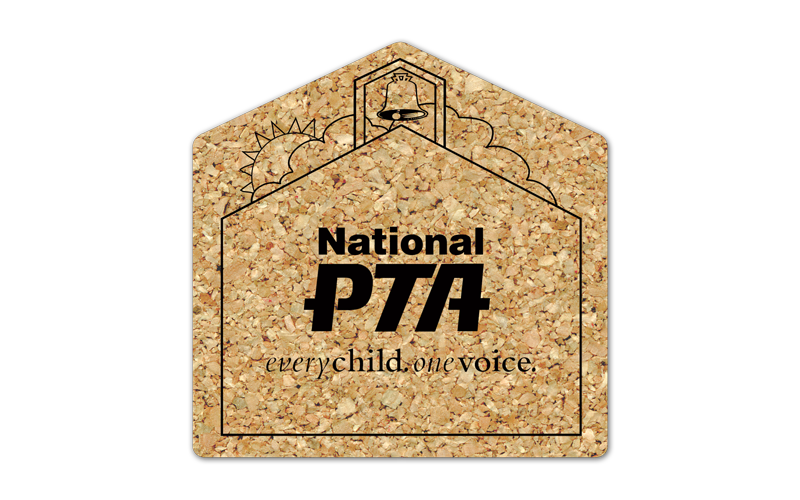 Schoolhouse Cork Coaster