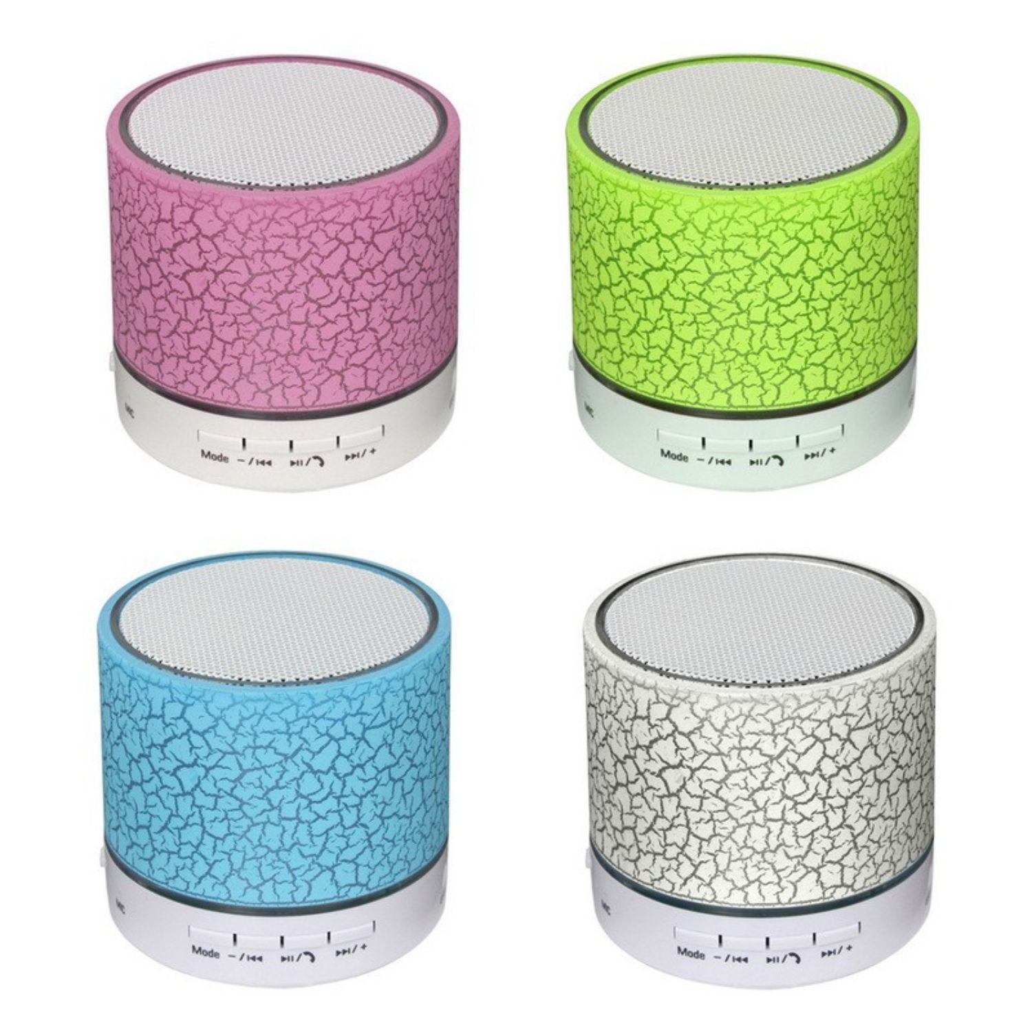 Crack Pattern Portable Bluetooth Speaker 2