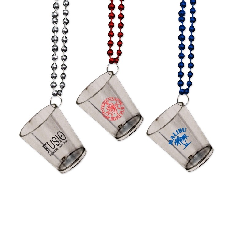 Shot Glass Bead Necklace